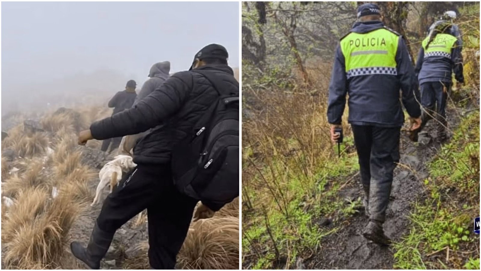 Tucumán: desesperada búsqueda de un docente en El Mollar, entre tormentas, ríos crecidos y cerros cubiertos de niebla