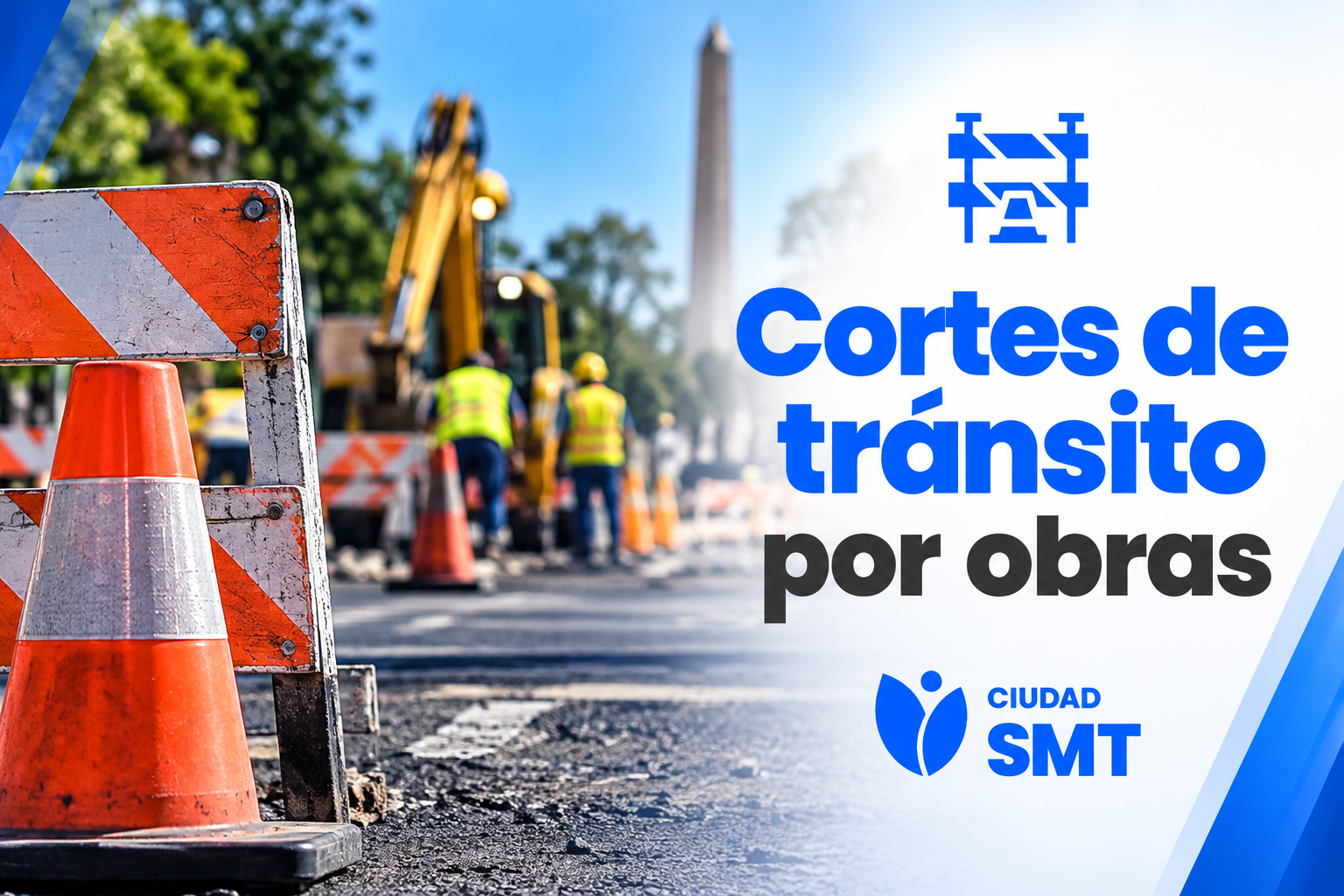 Tucumán: habrá cortes de tránsito este martes por obras en distintos puntos de la capital