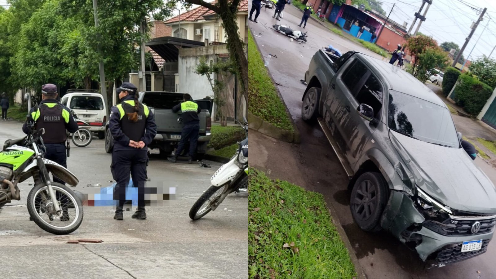Un trágico choque en la capital tucumana dejó un motociclista de 23 años muerto