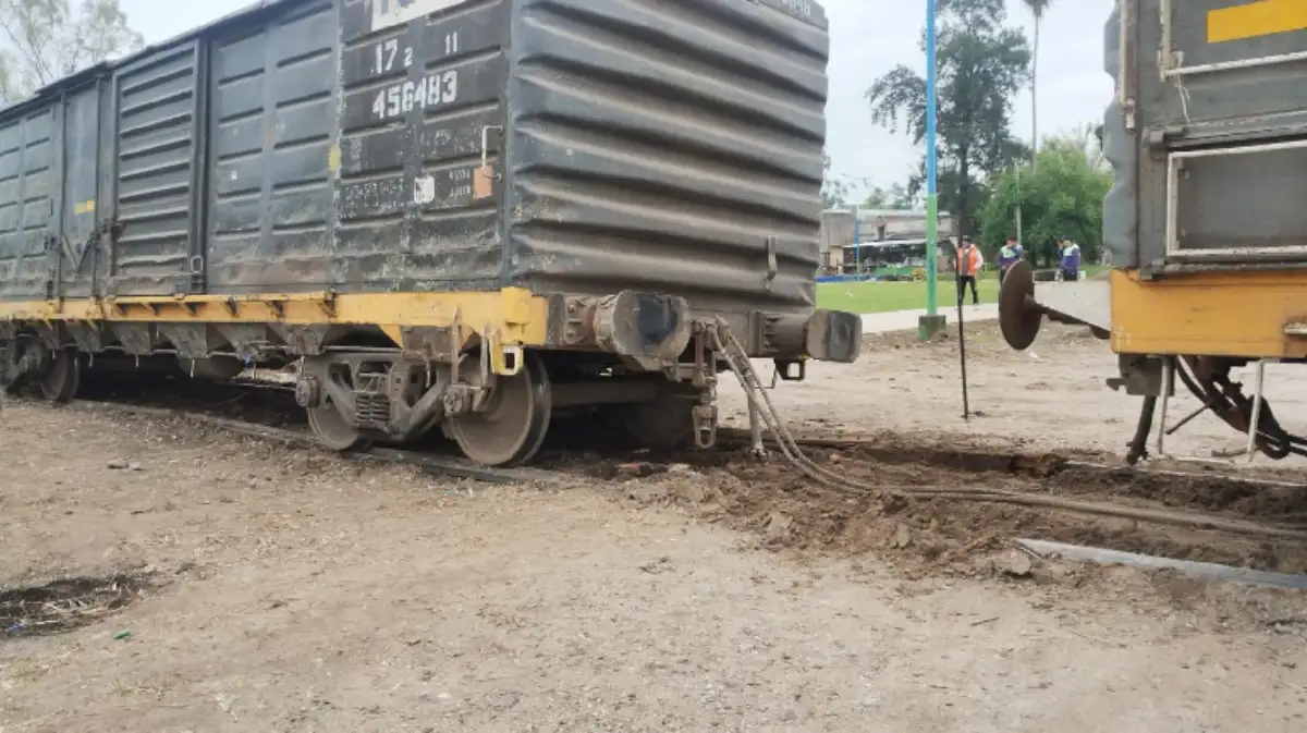 Descarrilaron siete vagones con soja en Ranchillos: investigan un posible sabotaje
