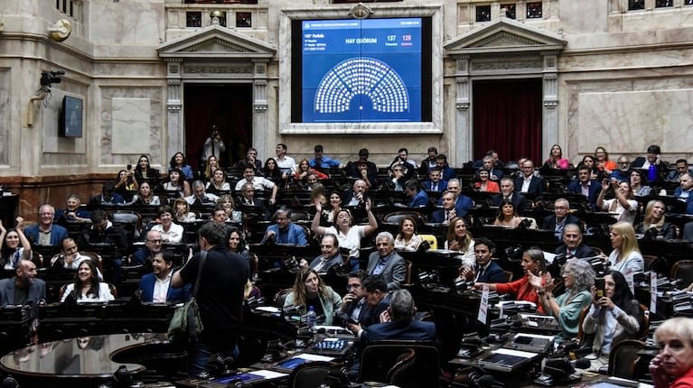 Diputados: Milei enfrenta una sesión clave por la Ley de Tierras, discapacidad y el endeudamiento de las familias
