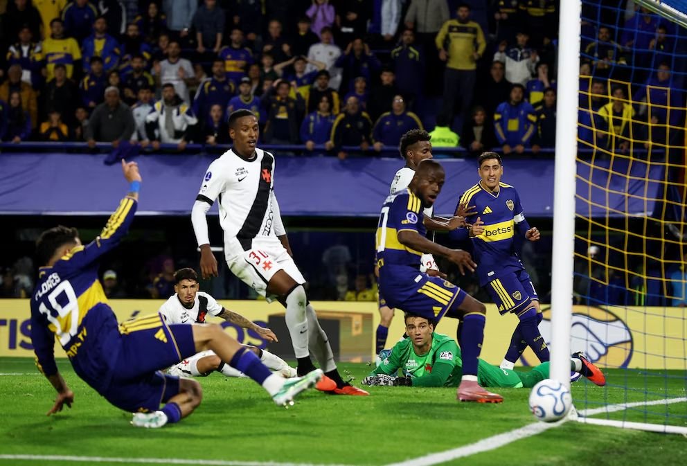 Boca Juniors perdió como local ante Vasco da Gama por la ida de las semifinales de la Copa Sudamericana
