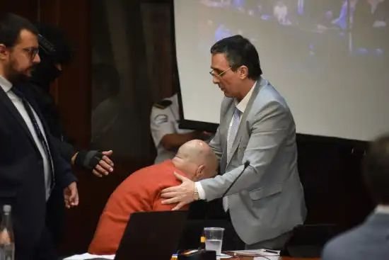 Tensión en el Juicio por Érika Álvarez: “El Militar” Sosa se descompensó antes de declarar y tuvieron que pedir una ambulancia